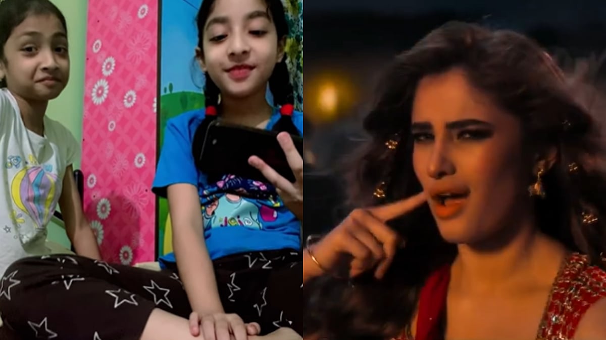 Adorable Little Girls Sing 'Uyi Amma' In Viral Video, Gets Unexpected Reaction From Rasha Thadani | WATCH 