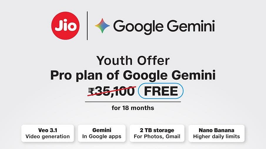 RIL to offer free Google AI Pro access worth Rs 35,100 to select Jio users