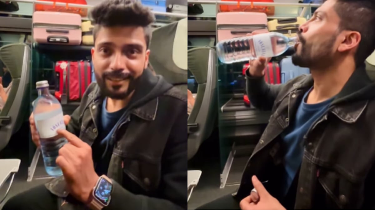 'Life Ka Sabse Mehenga Pani:' Indian Tourist In Europe Buys ₹500 Water Bottle During Train...