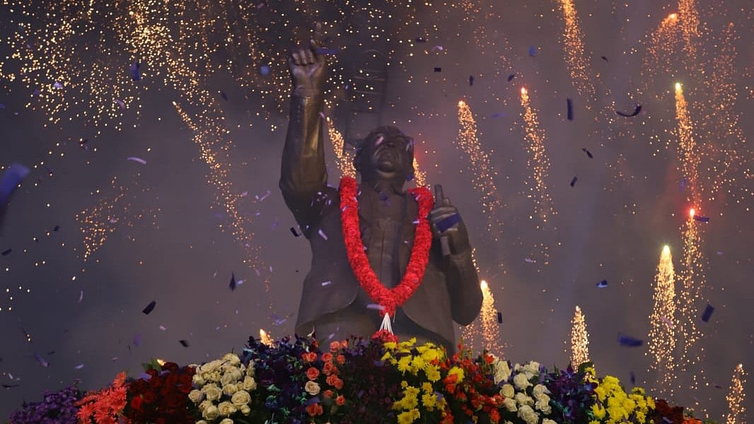 Life-Size Statue Of Dr Babasaheb Ambedkar Unveiled In Udgir
