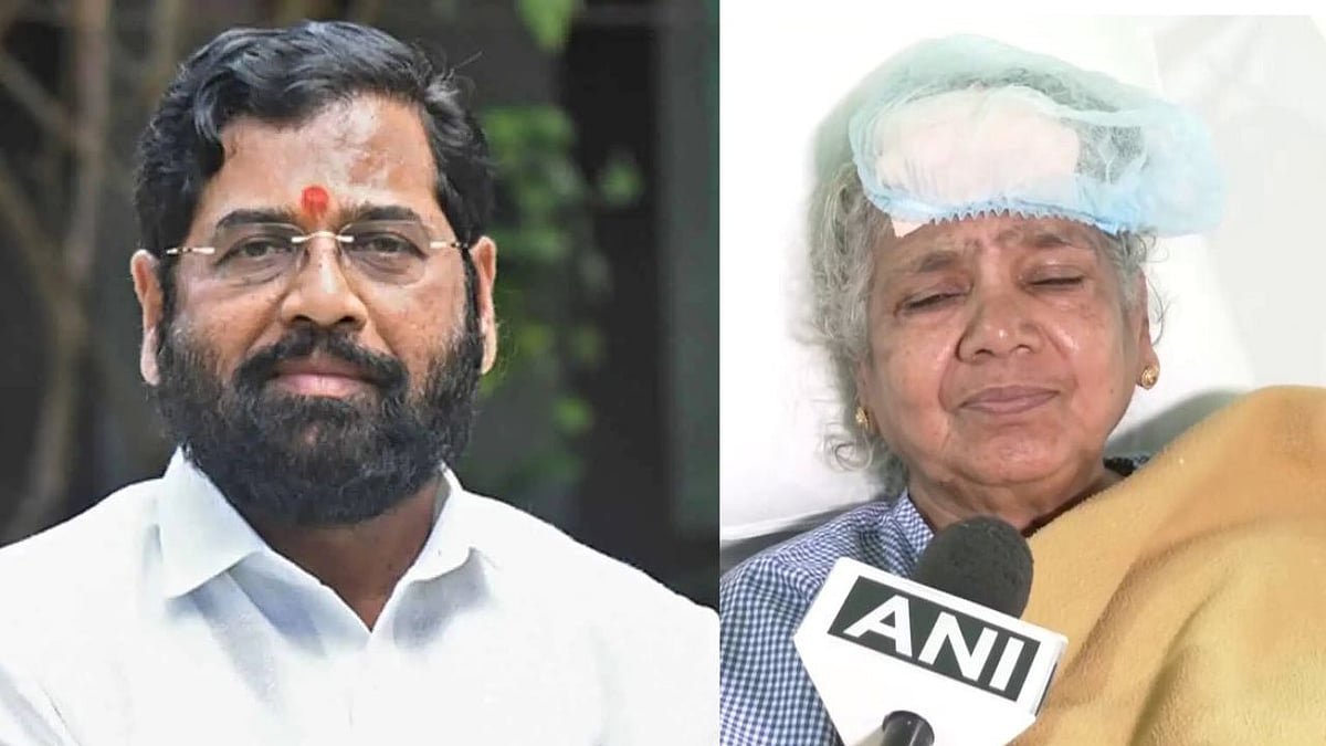 Deputy CM Eknath Shinde Lauds Senior Citizen Mangala Patankar’s Bravery In Powai Hostage Incident