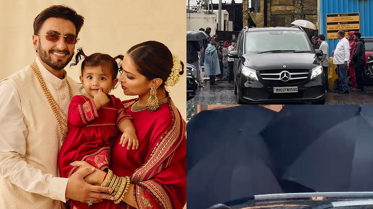 Deepika Padukone, Ranveer Singh Hide Daughter Dua From Paps At Mumbai Airport Days After Revealing...