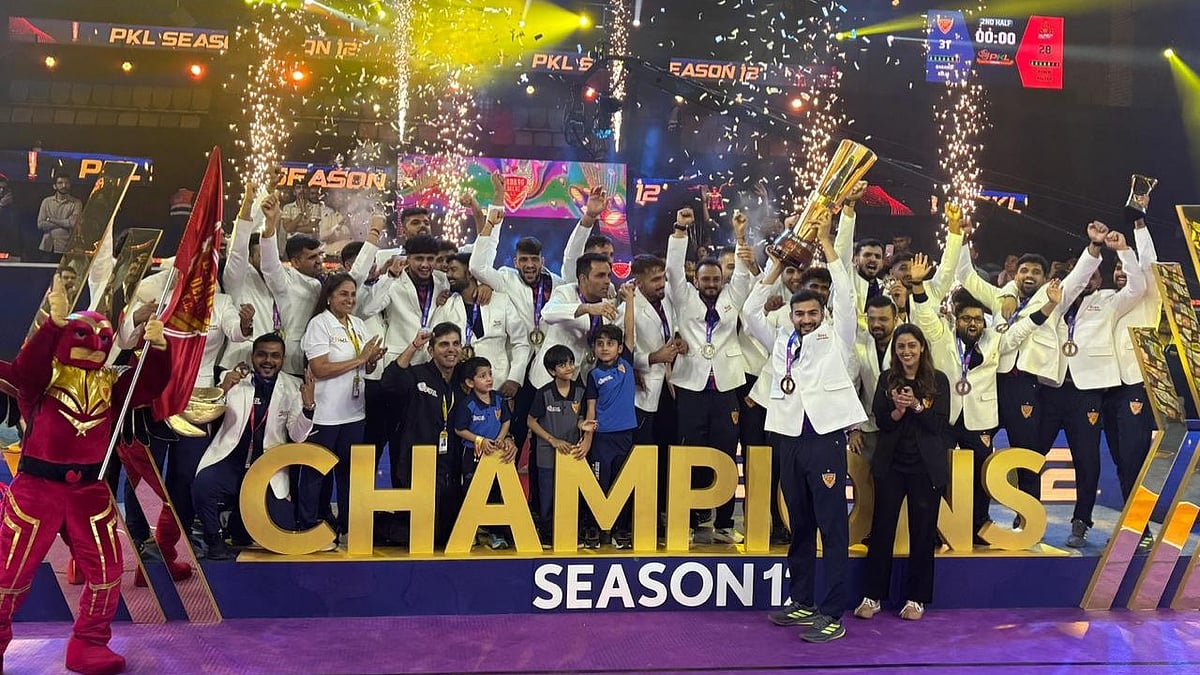 Pro Kabaddi League 2025: Dabang Delhi K.C. Crowned Season12 Champions