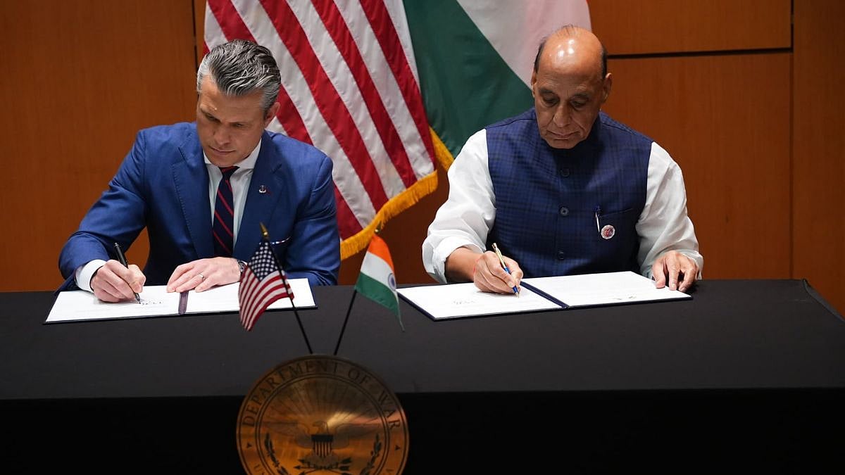 Defence Minister Rajnath Singh Meets US Secretary Of War Pete Hegseth In Kuala Lumpur, Strengthening Defence Ties