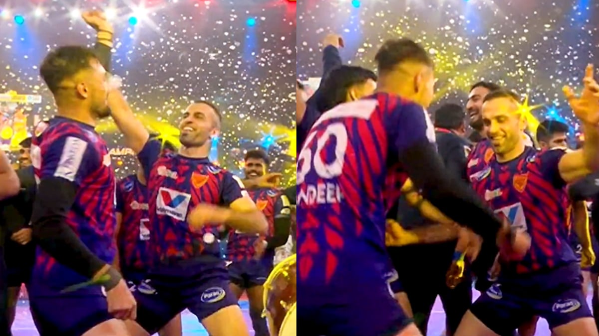 Joyful Scenes! Dabang Delhi Players Dance In Jubilation After Beating Puneri Paltan To Lift Pro...