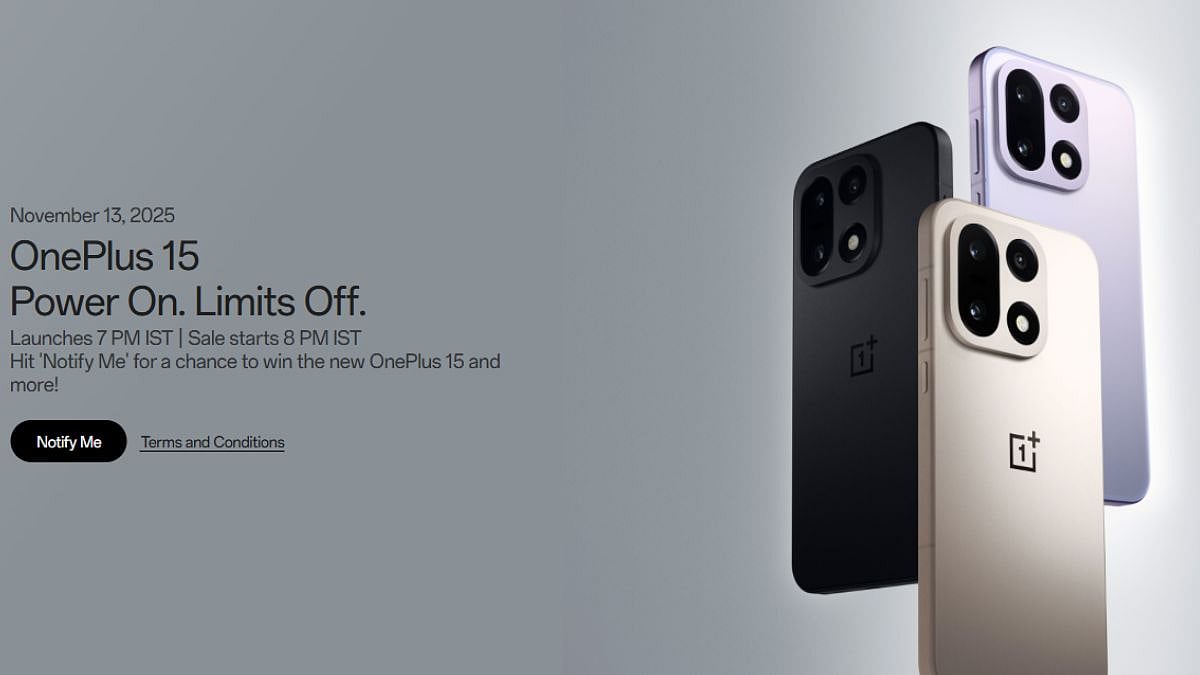 OnePlus 15 To Launch In India On November 13: What To Expect