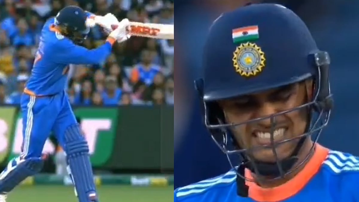 Watch: Josh Hazlewood Fiery Bouncer Strikes Shubman Gill On Helmet During IND vs AUS 2nd T20I