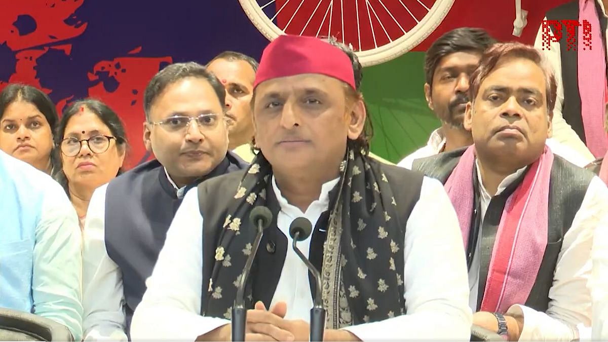 VIDEO: SP Chief Akhilesh Yadav Demands Inclusion Of Caste Column In State Industrial Register, Slams BJP Govt Over Farmers’ Issues And Corruption