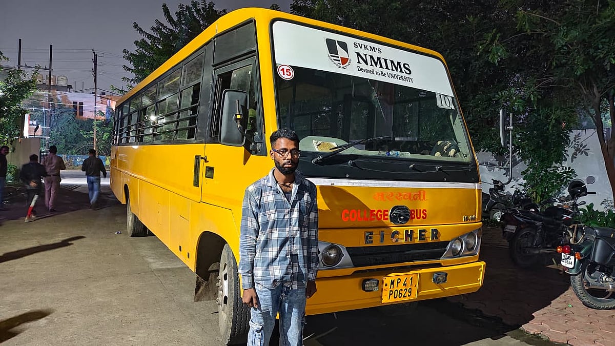 Indore News: Medicaps University Bus Crushes Biker To Death, Another Injured