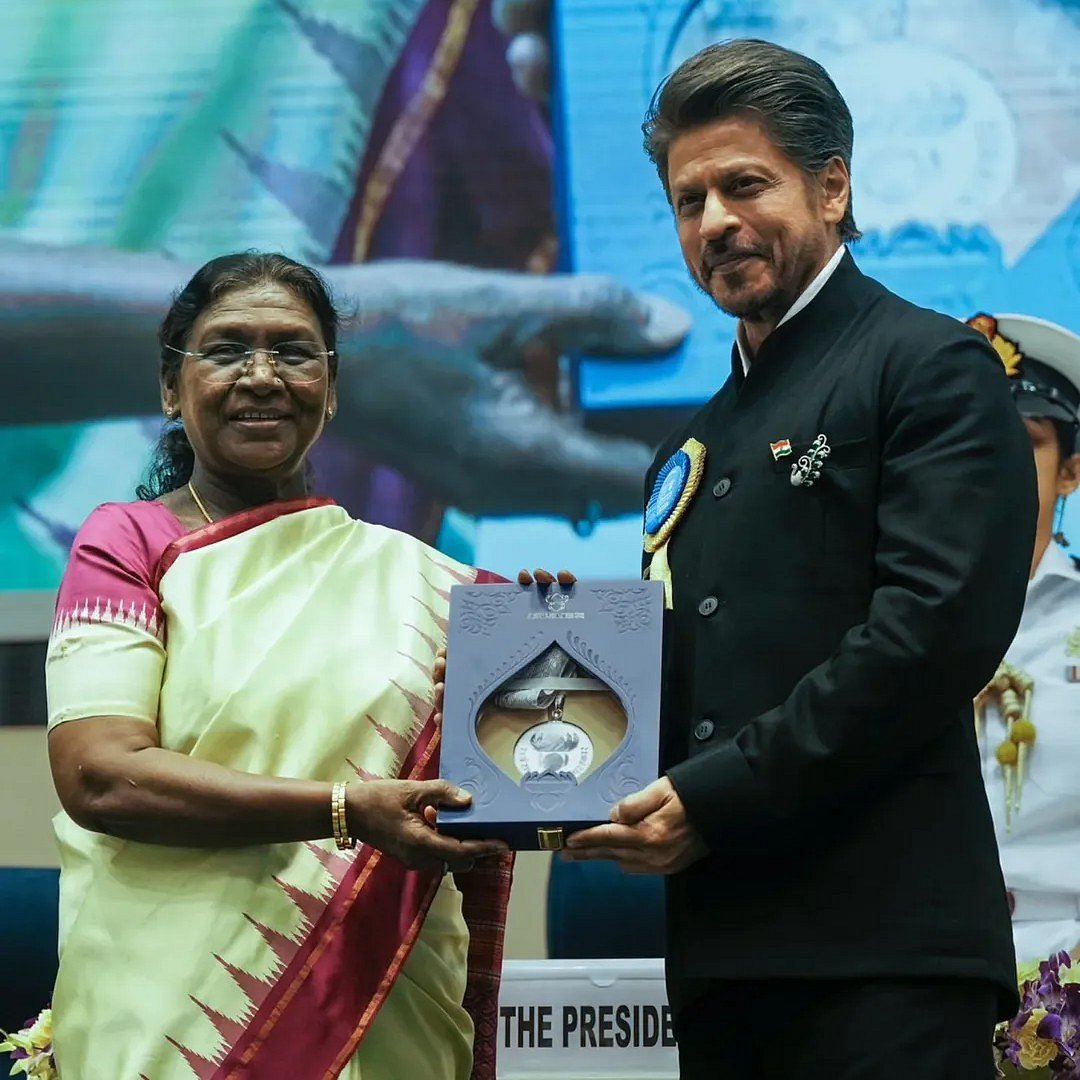 SRK gets his first National Award