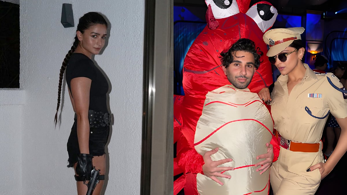 Bollywood Halloween 2025 Costumes: Deepika Turns Lady Singham, Alia Stuns As Lara Croft, While...