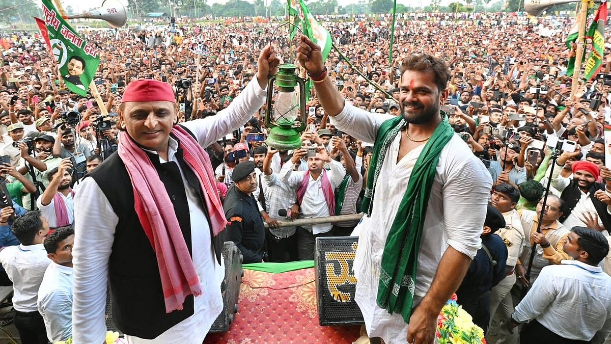 Bihar Elections 2025: Samajwadi Party Chief Akhilesh Yadav Backs Khesari Lal Yadav, Promises End To Migration Under RJD Rule 