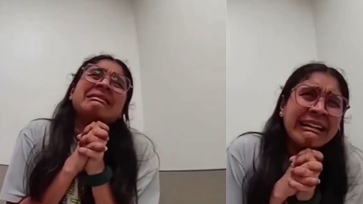 'Sorry Sir Please, I Forgot To Pay’: Indian Woman Cries After Being Caught Shoplifting In US Store...