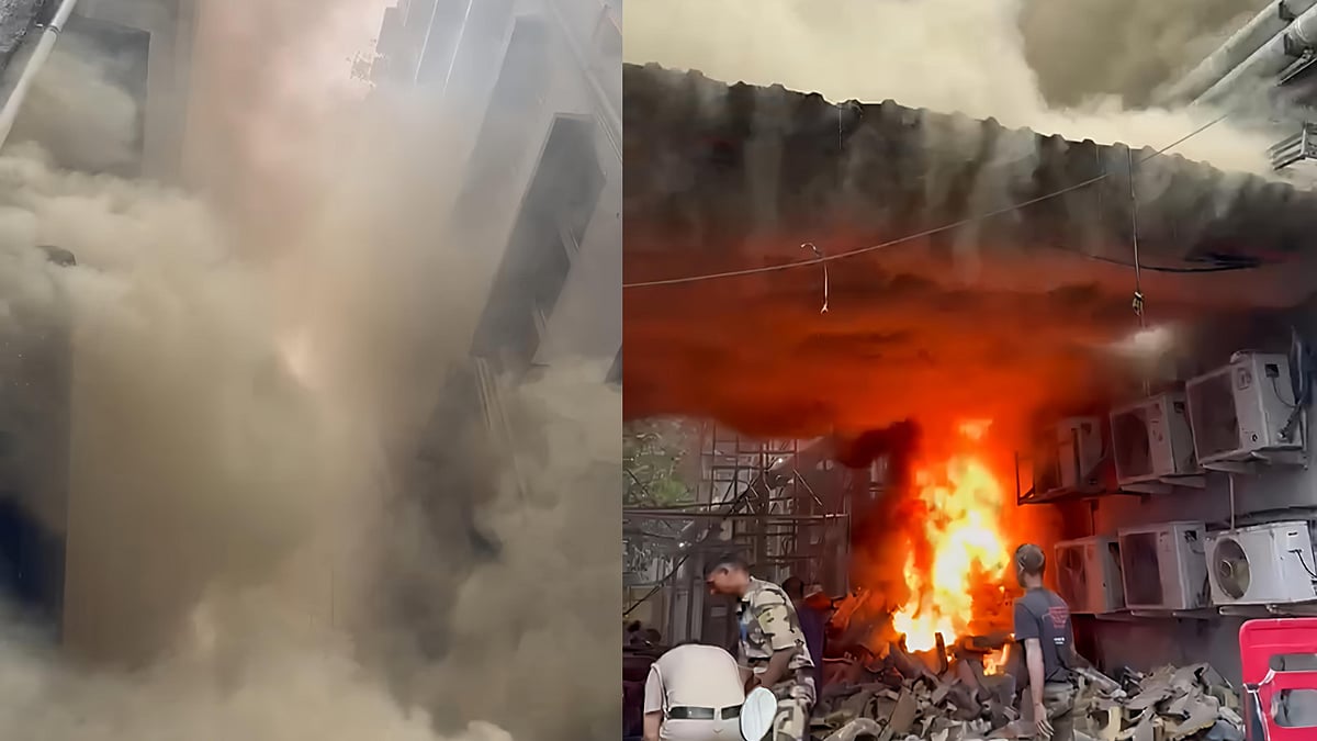 Mumbai: Patients Evacuated After Fire Breaks Out In Nair Hospital Premises