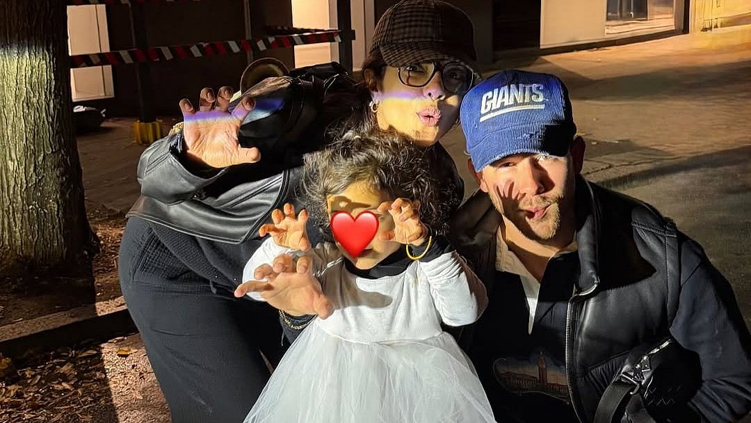 Priyanka Chopra & Nick Jonas Dress Baby Malti Marie As 'Ghost Princess' For Halloween In New York