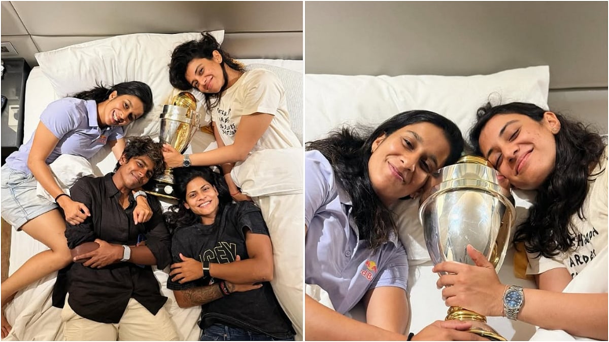 Women's WC 2025: 'Are We Still Dreaming?': Jemimah, Smriti & Other Team Members Pose With World Cup...