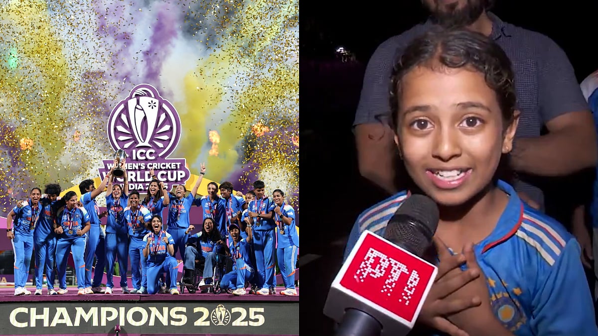 'Mumbai Ki Donald Trump': India Women's Little Fan Goes Viral For Her Fluent English Reaction On World Cup Victory 