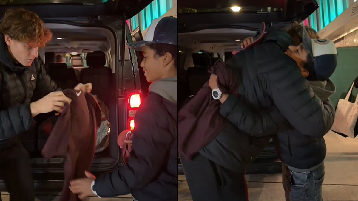 Adorable Moment! Jannik Sinner Warms Hearts By Gifting T-Shirt To A Young Fan After Paris Masters Title Win; Video 