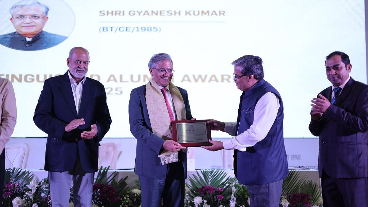IIT Kanpur Confers Distinguished Alumni Award On Chief Election Commissioner Gyanesh Kumar 