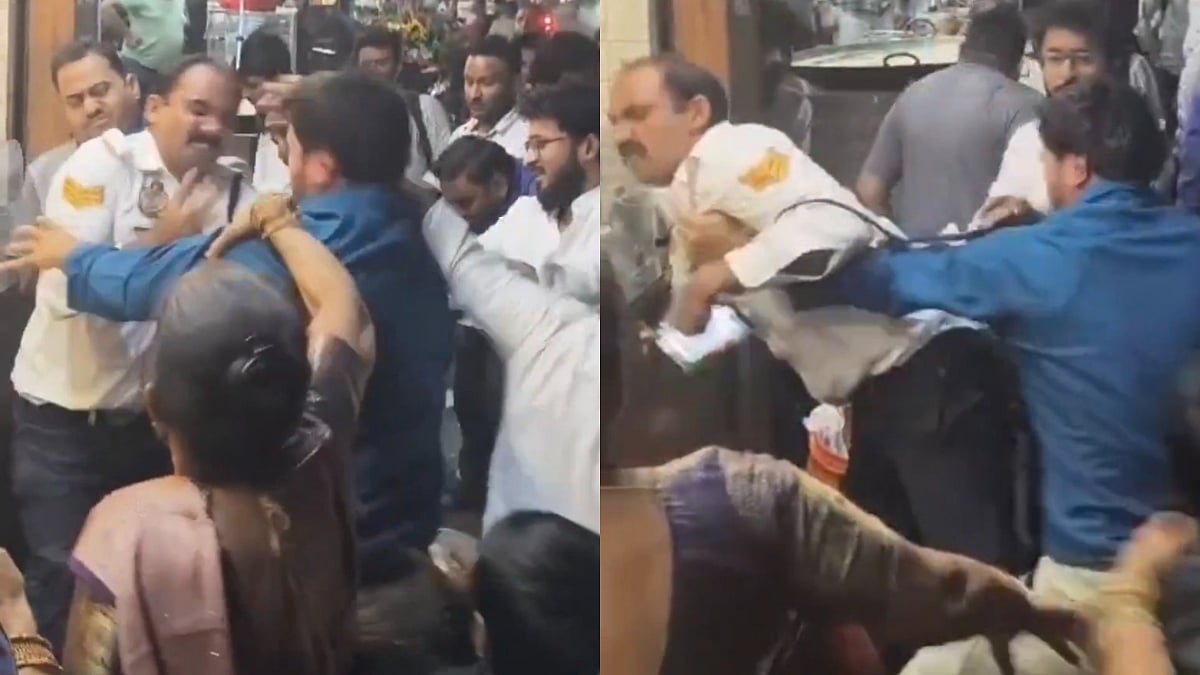 Viral VIDEO: Traffic Cop Beaten By Youths And Minor For Stopping Their Car In No-Entry In UP's Muzaffarnagar 