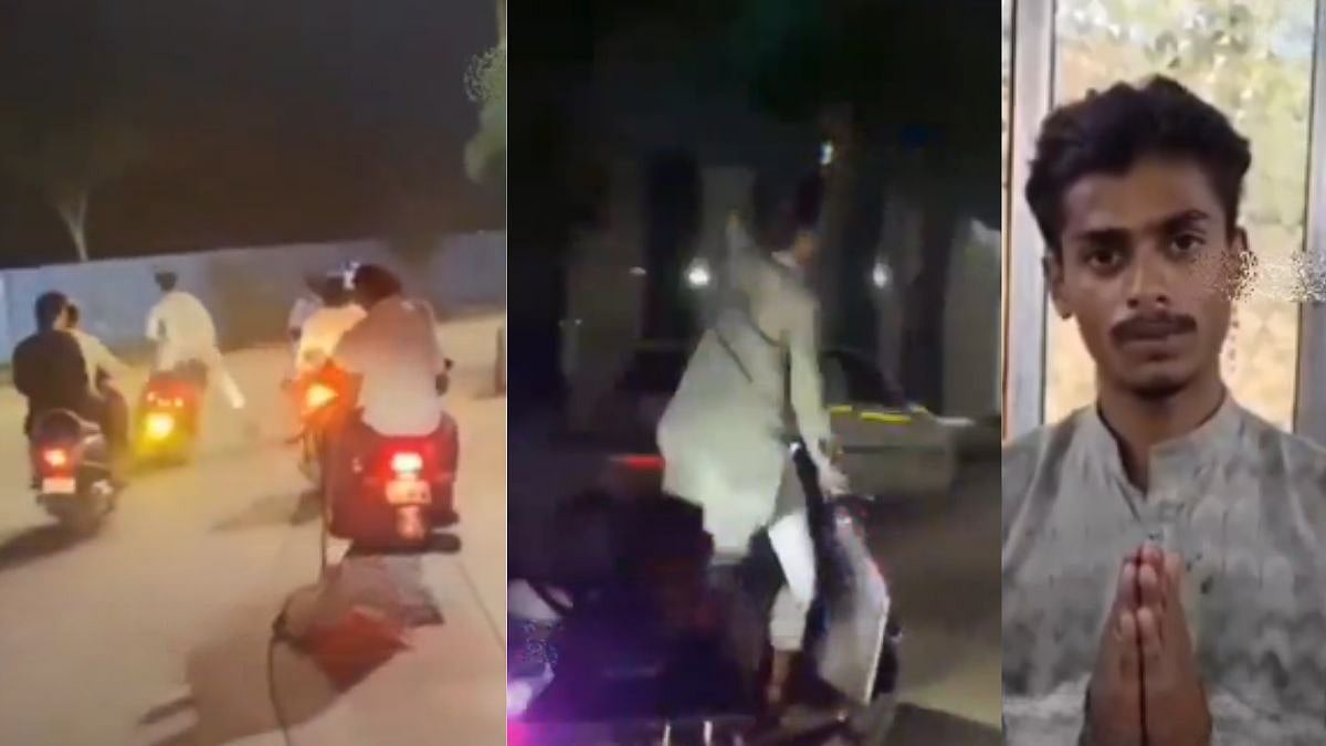 Mumbra Youth Apologises After Thane Police Catches Him Performing Deadly Stunts On Scooter - VIDEO 
