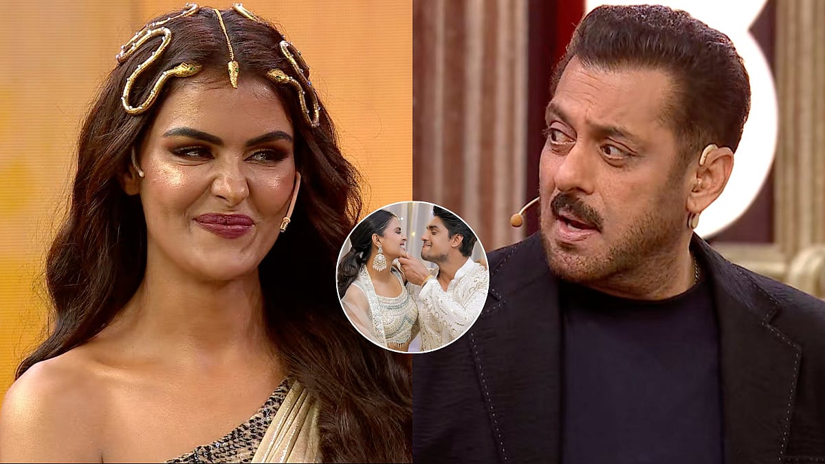 Bigg Boss 19: Salman Khan Asks Priyanka Chahar Choudhary About Ankit Gupta Amid Breakup Rumours, Naagin 7 Actress' Reaction Goes Viral 
