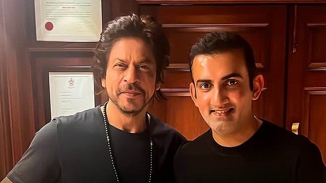 'I Can Make You Smile…': Shah Rukh Khan Playfully Responds To Gautam Gambhir's Warm Birthday Wishes 