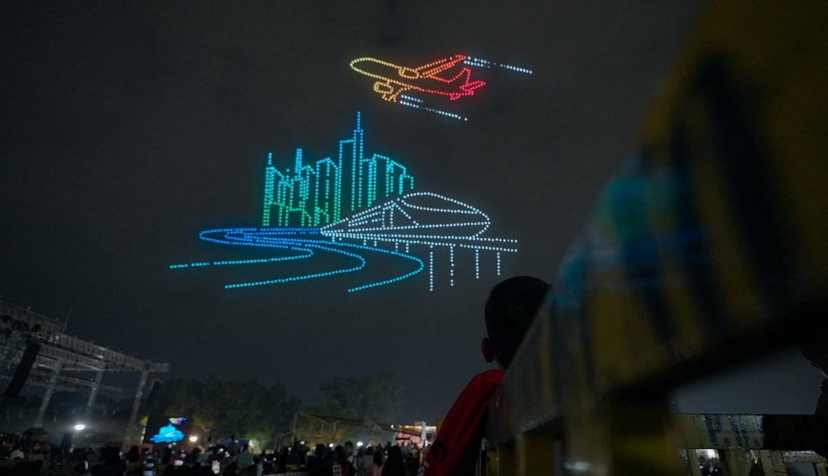 Madhya Pradesh 70th Foundation Day: Dazzling Drone Show & Star-Studded Performances Mark End Of...