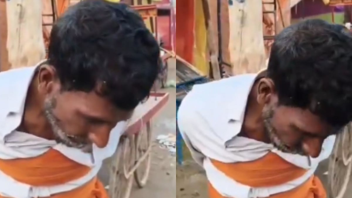 On Camera: Man Tied To Pole, Beaten After Being Caught Stealing Gas Cylinder In UP’s Pilibhit