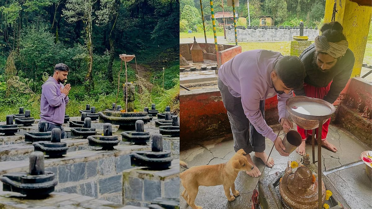 Bangladesh T20I Skipper Litton Das Offers Prayers At Shiv Temple During Break From Cricket; Check Pics 