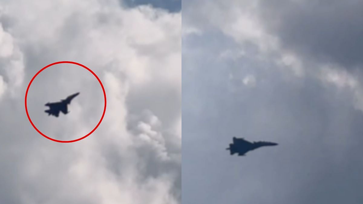 ‘Thunder-Roar Over Mumbai’: IAF's Sukhoi Jets Streak Across Andheri & Juhu Skies During Exercise Trishul | VIDEO 