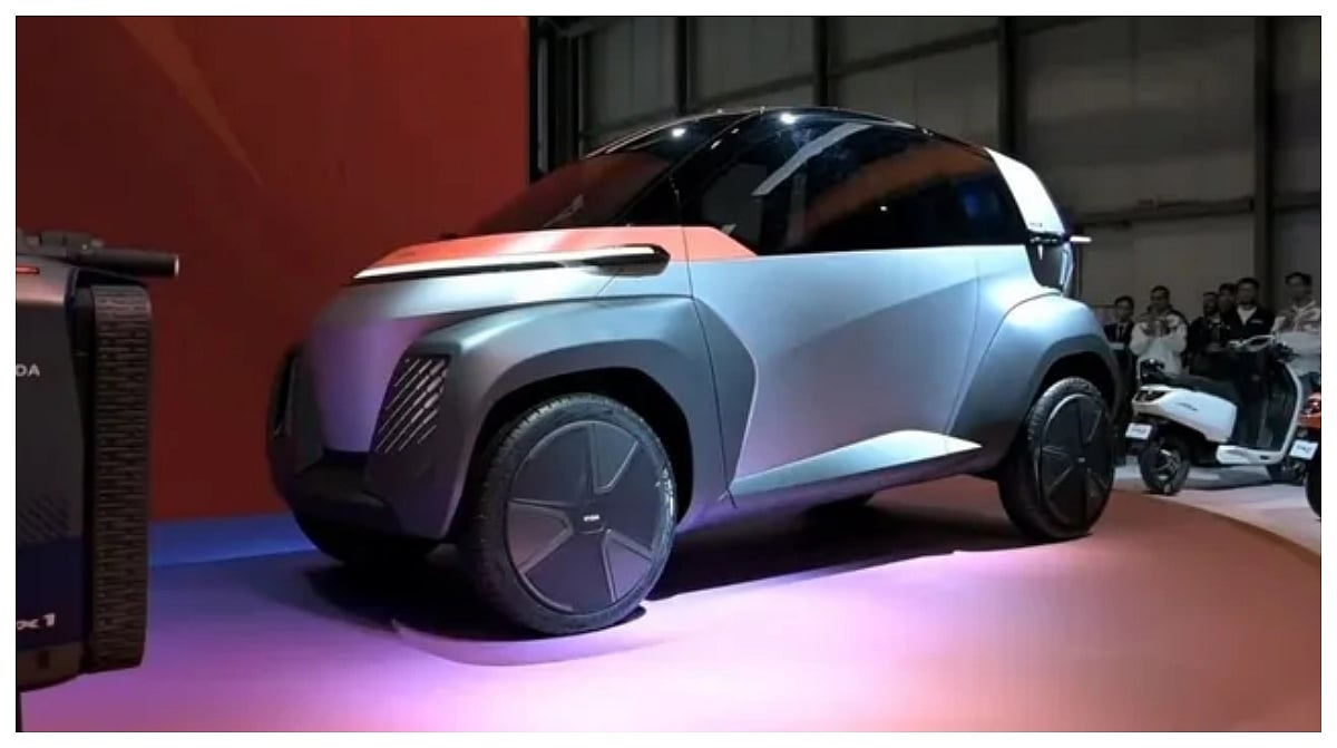 Hero MotoCorp Unveils Micro Electric Four-Wheeler Under New 'Novus' Range From Emerging Mobility Business Unit VIDA 