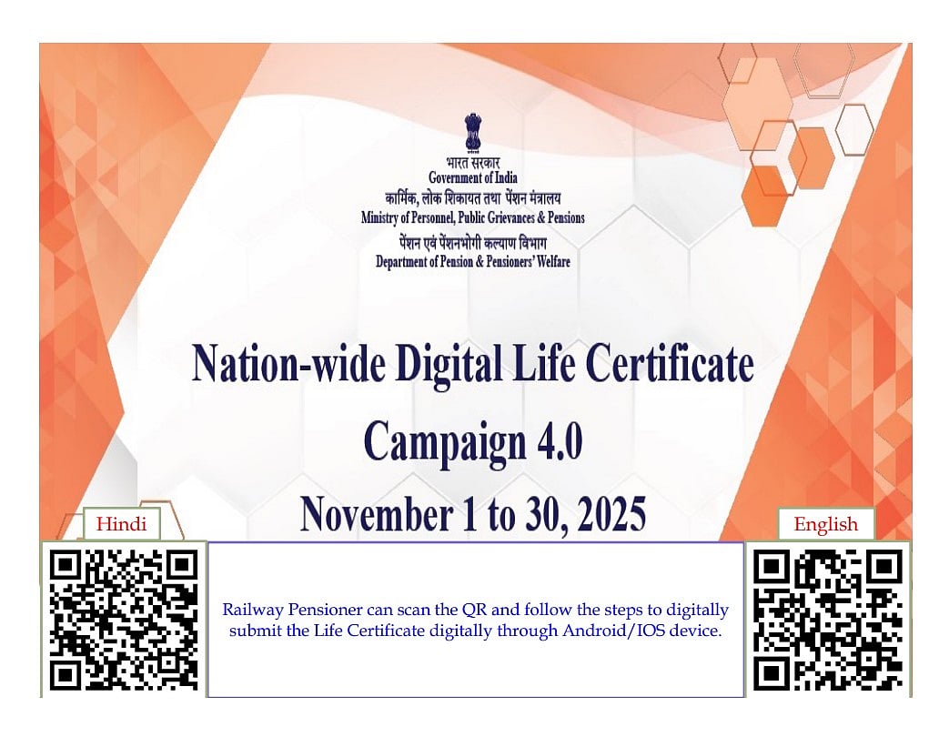 Western Railway Partakes In The Nationwide Digital Life Certificate Awareness Campaign For Pensioners