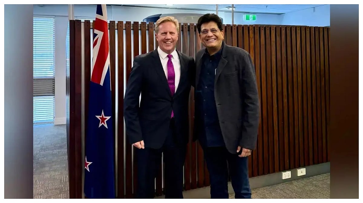 Commerce & Industry Minister Piyush Goyal Meets New Zealand Counterpart For Reviewing FTA Progress 