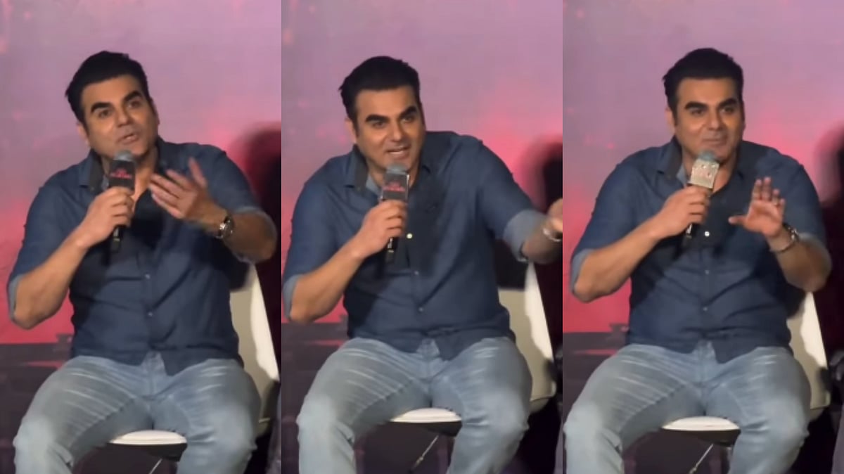 Arbaaz Khan Loses Cool At Reporter For Asking About Salman Khan Instead Of His Film During Press...
