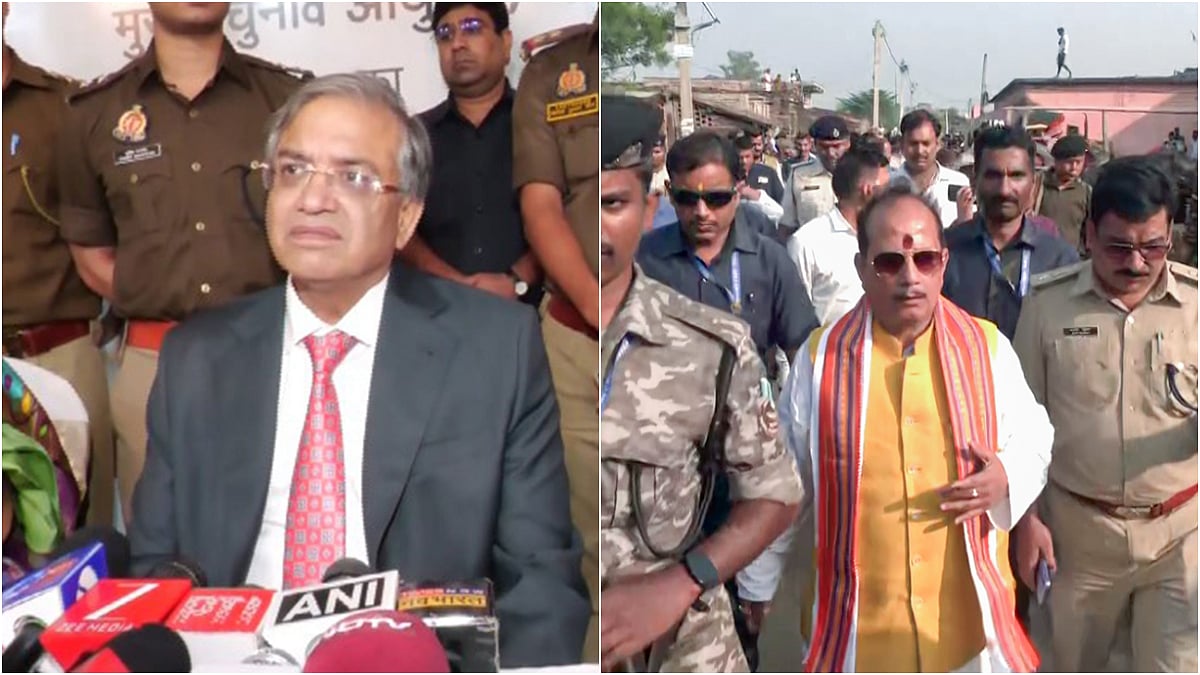 Bihar Elections 2025: Election Commissioner Orders Action After Attack On BJP Candidate Vijay Sinha’s Convoy In Lakhisarai - VIDEO 