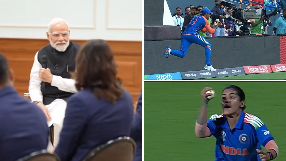 Watch: PM Modi Compares Amanjot Kaur’s Catch To Suryakumar Yadav’s T20 World Cup Moment 