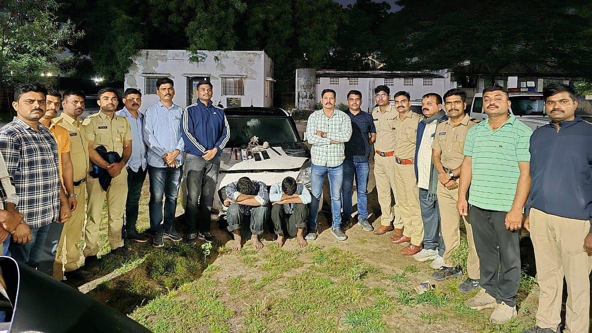 Dacoity Bid Foiled In Vaijapur: Two From Haryana Nabbed After Car Chase