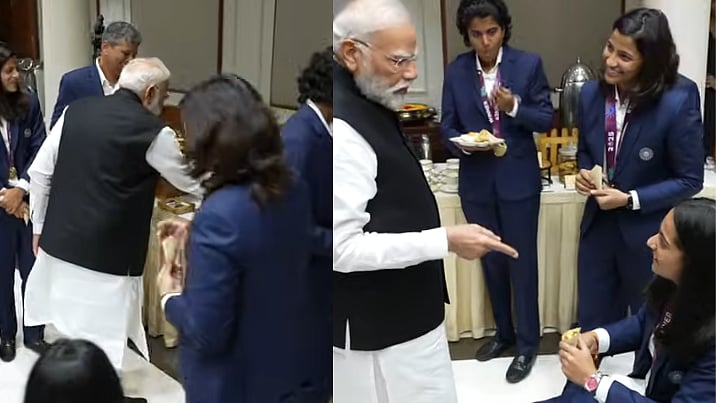 'Aapko Kya Pasand Hai..': PM Narendra Modi Serves Food To Injured Pratika Rawal
