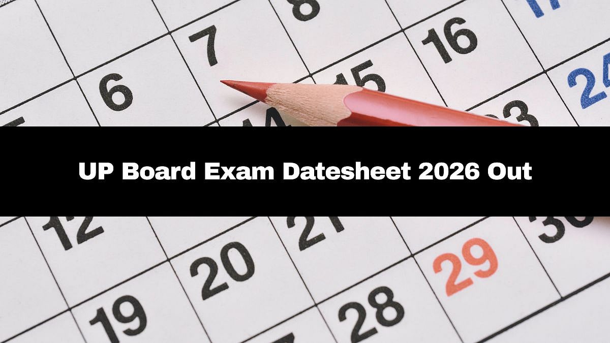 UP Board Exam Datesheet 2026: Class 10 & Class 12 Schedule Out; Details Here 