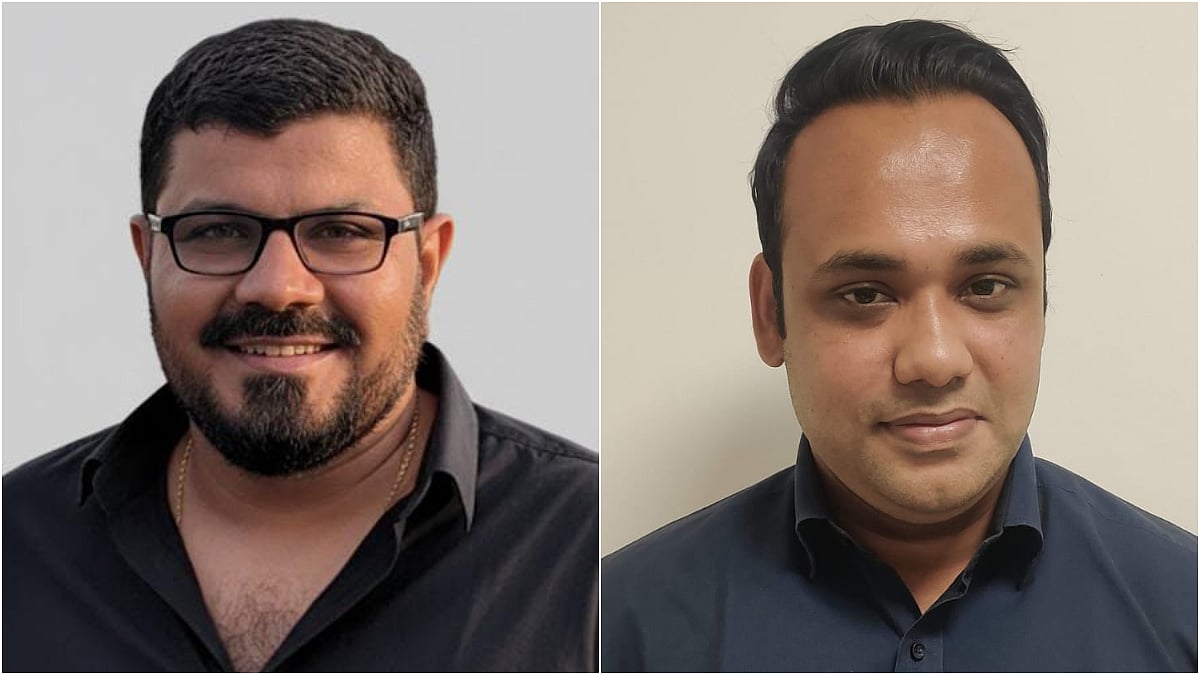 Roshan Pathak (L) and Soorraj Saha (R)