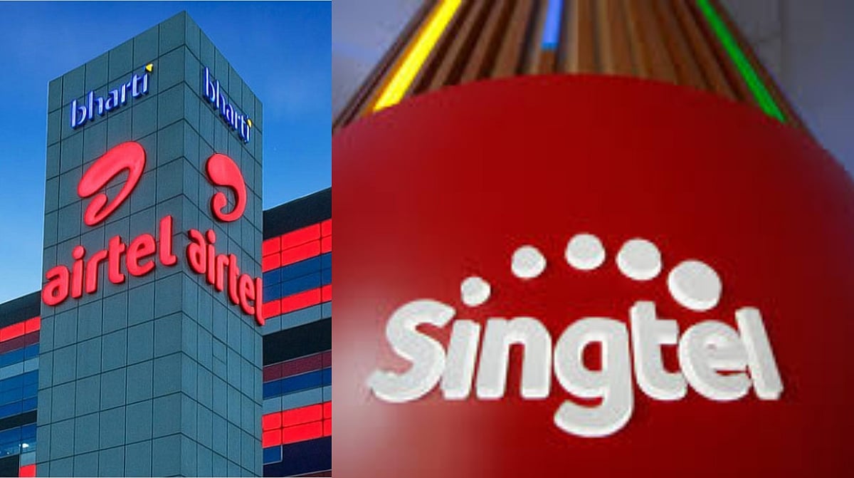 Bharti Airtel's Stock Falls 4.48% In Intra-Day Trading, Reaching ₹2,001 Low After 5.1 Crore Shares Trade In The Singtel Block Deal Window 