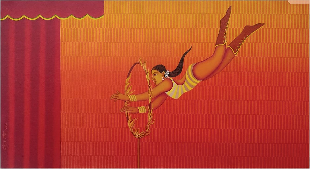 Viren Tanwar's The Story Without End by Aicon Contemporary