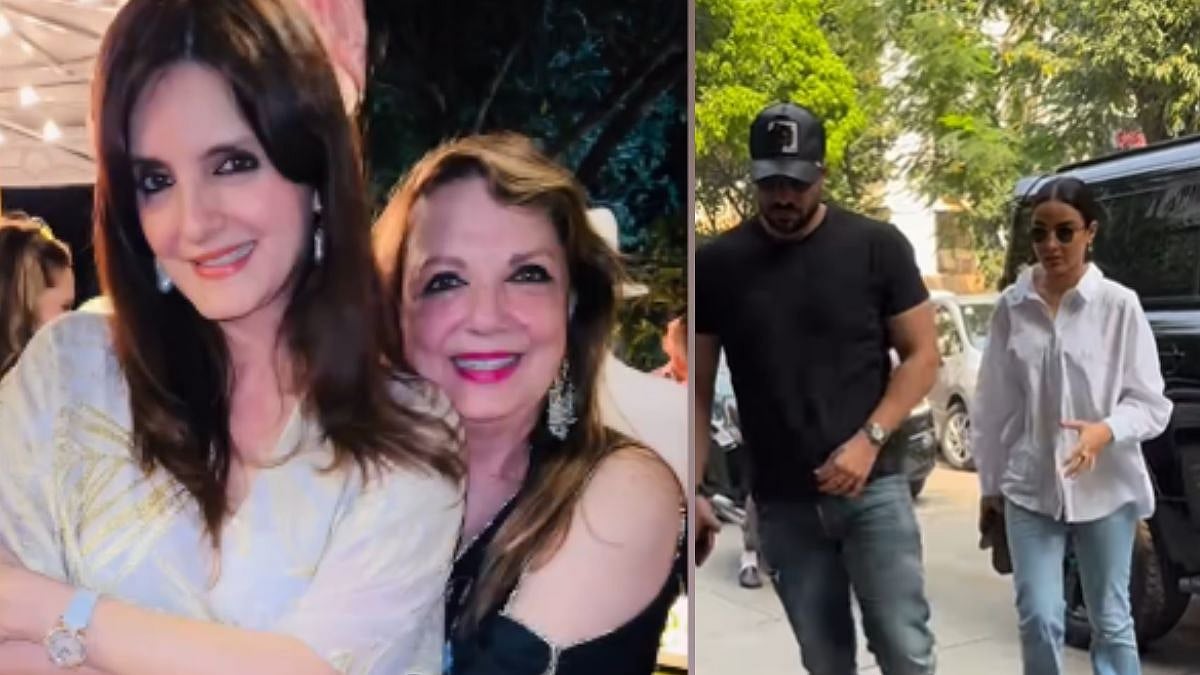 Zarine Katrak Death: Aly Goni & Jasmin Bhasin Arrive At Sanjay Khan's House In Mumbai For Final...