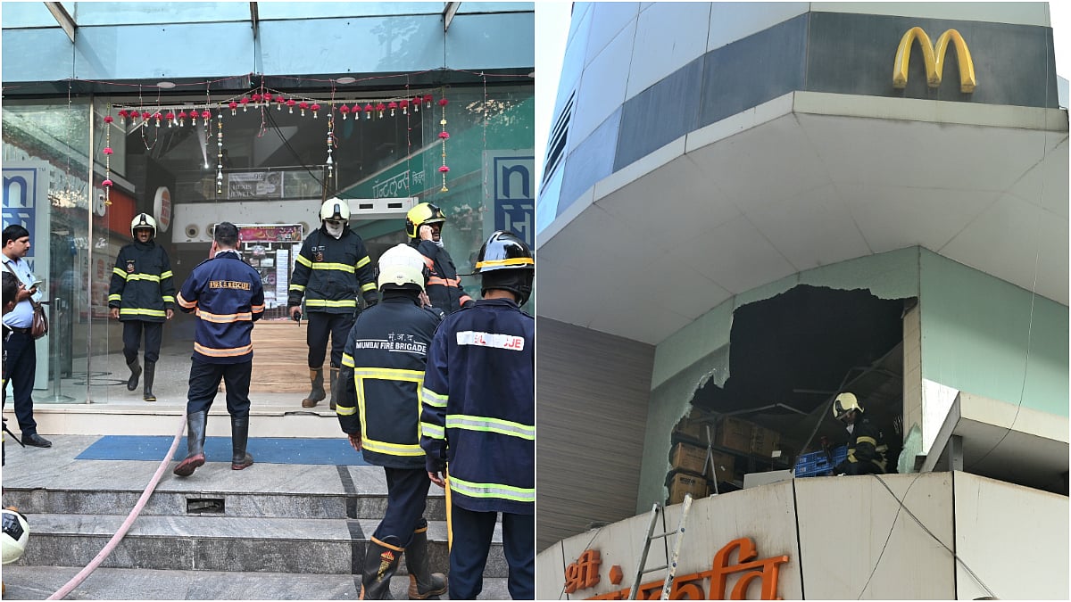 Fire Breaks Out At McDonald’s Outlet In Dadar’s Star Mall; 5 Firefighters Suffocate, No Civilian Injuries Reported