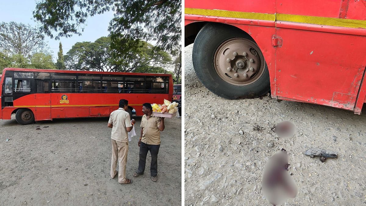 Pune News: Elderly Man Injured After Being Crushed Under MSRTC Bus At Swargate Bus Stand; Photos...