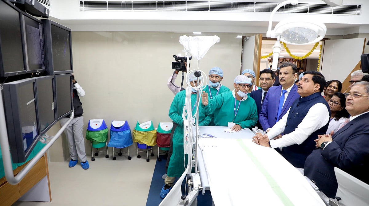Bhopal News: CM Mohan Yadav Inaugurates New Cath Lab In Hamidia Hospital
