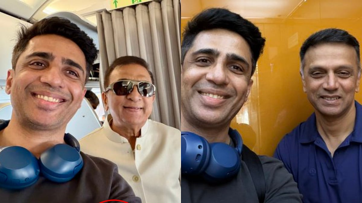 'Dravid Biopic loading... With Gavaskar's Cameo?' Fans Ask As Gulshan Devaiah Drops Flight Pics With...