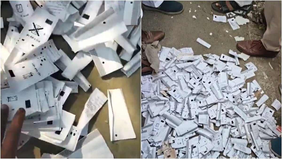 Bihar Elections 2025: Poll Official Suspended, FIR Registered After VVPAT Slips Found Scattered On Roadside In Samastipur | VIDEO 