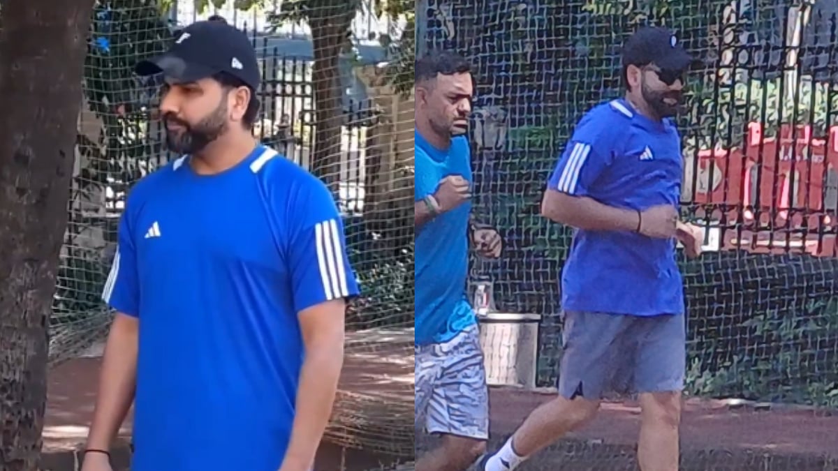 Rohit Sharma Closely Observes Mumbai vs Himachal Pradesh Ranji Trophy Contest As He Prepares For South Africa ODI Series; Video 